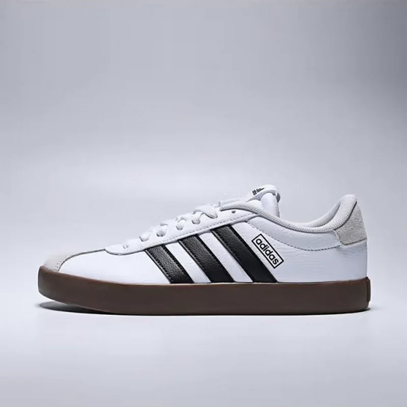 Giày thể thao thường ngày adidas VL Court 3.0 nữ, đế bằng mũi chữ T, phong cách Đức, cổ điển KJ4000